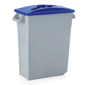 Couvercle bleu pour poubelle 65 L (Réf. 9237 650)