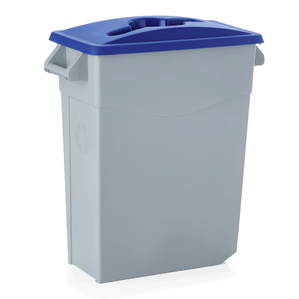 Couvercle bleu pour poubelle 65 L (Réf. 9237 650)