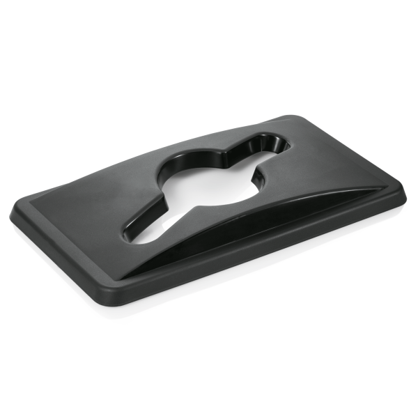 Couvercle noir pour poubelle 65 L réf. 9237650