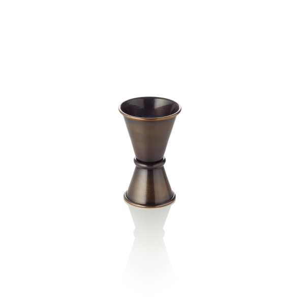 Jigger inox chromé - 1,5/3 cl - Antique