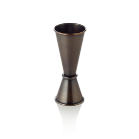 Jigger inox chromé - 2,5/5 cl - Antique