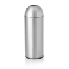 Poubelle inox chromé - 30 L - Ø 32 cm