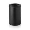 Poubelle inox et polypropylène - 40 L - Ø 35,5 cm - Noire