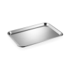 Plateau fast-food inox - 39 x 27 cm