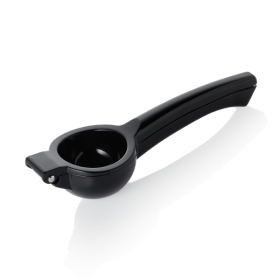 Presse-agrumes aluminium moulé Ø 6 cm – Noir