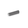 Porte-cartes inox chromé vintage - 5 x 1 cm (lot de 4)