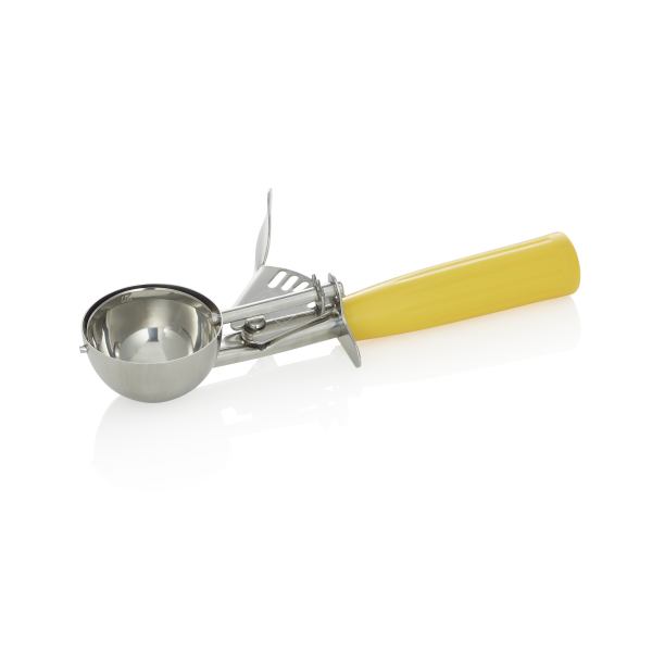 Portionneuse à glace inox 18/8 - 50 ml - Jaune