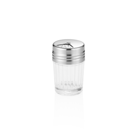 Mini-saupoudreuse en verre - Perforations ajustables (2, 4 et 6 mm)