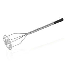 Pilon presse-purée acier chrome-nickel 80 cm – Ø 15 cm
