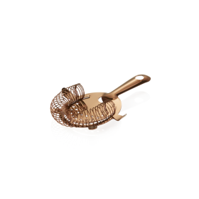 Passoire à cocktail inox chromé - Ø 8 cm - PVD rosé