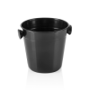 Mini seau à glace inox chromé - 0,5 L - PVD noir