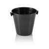 Mini seau à glace inox chromé - 1 L - PVD noir