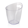 Rafraîchisseur de bouteille en plastique SAN transparent - 3,5 l