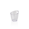 Rafraîchisseur de bouteille en plastique SAN transparent - 0,4 L
