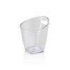 Rafraîchisseur de bouteille en plastique SAN transparent - 1,2 L