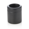 Poubelle à restes de table inox 18/8 noir poudré - 700 ml