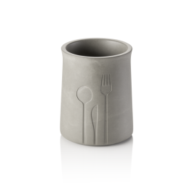 Pot range-couverts "Mare" en béton