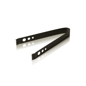 Pince à glace inox chromé - 17 cm - PVD noir