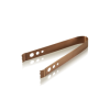 Pince à glace inox chromé - 17 cm - PVD bronze