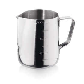 Cruche graduée inox chromé - 600 ml - Ø 7,5 cm