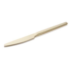 Couteau de table acier chromé 13/0 - série Alex Champagne (lot de 12)