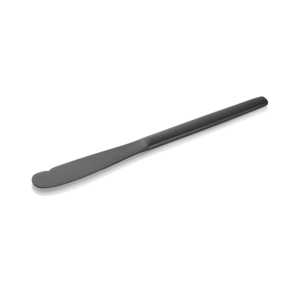 Couteau à beurre inox 18/10 - série Alex Black (lot de 12)