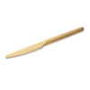 Couteau de table acier chromé 13/0 - série Alex Gold (lot de 12)