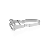 Éplucheur castor inox 12 cm – Lame lisse ou dentelée
