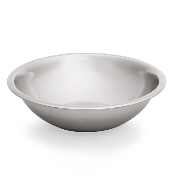 Bol évasé acier chrome-nickel Ø 24 cm – Capacité 2 L