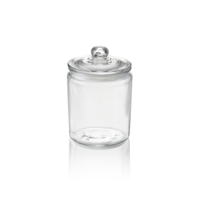 Bocal de stockage en verre avec joint hermétique - 2 L