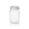 Bocal à provisions en verre avec fermeture hermétique - 2 L