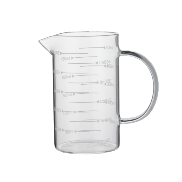 Pichet gradué en borosilicate - 0,5 L