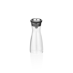 Carafe en borosilicate et couvercle inox - 0,8 L