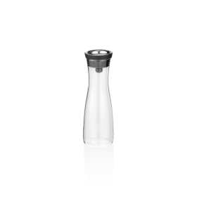 Carafe en borosilicate et couvercle inox - 1,2 L