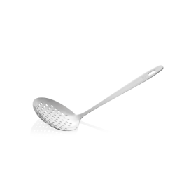 Écumoire inox chromé - 32,5 cm - Ø 11 cm