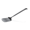 Spatule de service ajourée inox chromé - 32,5 cm - PVD noir