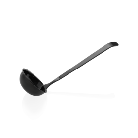 Louche de service inox chromé - 28 cm - 100 ml - PVD noir