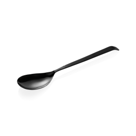 Cuillère de service inox chromé - 25,5 cm - PVD noir