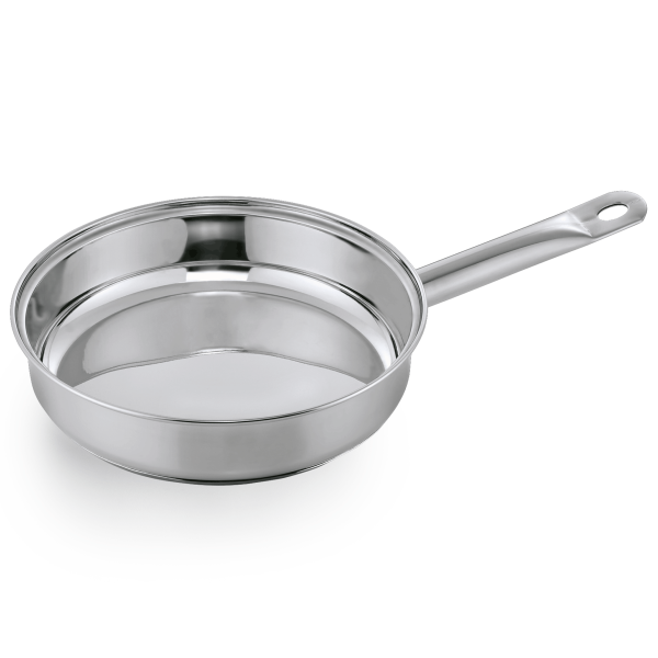 Sautoir en acier chrome-nickel Ø 24 cm