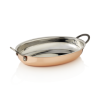 Plat de service en cuivre - 25 x 18 x 3,5 cm