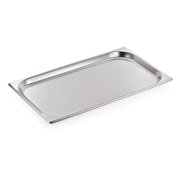 Bac gastro GN 1/1 inox 18/8 – Profondeur 20 mm