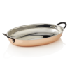 Plat de service en cuivre - 30 x 22 x 4,5 cm
