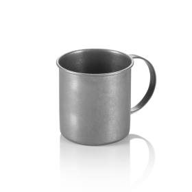 Tasse Moscow Mule inox chromé - 450 ml - PVD vintage (lot de 2)