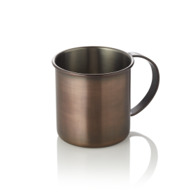 Tasse Moscow Mule inox chromé - 450 ml - PVD antique (lot de 2)