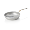 Poêle de service en acier chrome-nickel effet vintage Ø 18 cm
