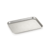 Plateau de service inox 18/8 - 25 x 18 x 1 cm