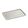 Plateau de service inox 18/8 - 30 x 20 x 1 cm