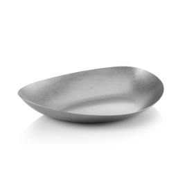 Bol évasé inox 18/8 - 30 x 20 x 5 cm
