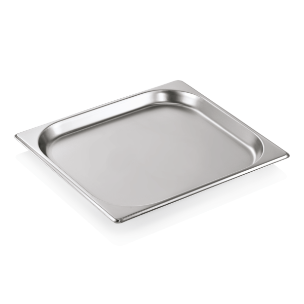 Bac gastro GN 2/3 inox 18/8 – Profondeur 20 mm