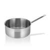 Casserole plate acier chrome-nickel Ø 28 cm – Contenance 7 L